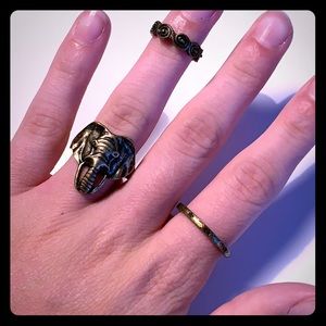 Bronze ring set